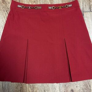 Tory Burch Silla Pleated Skirt